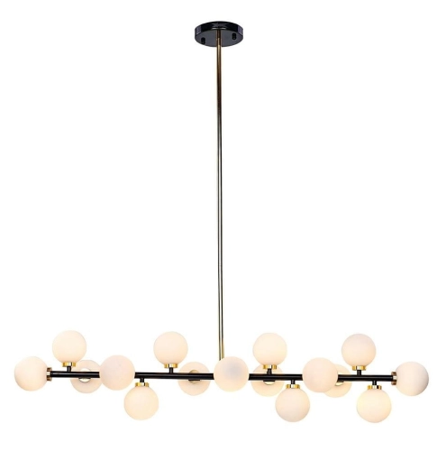 MOOSEE lampa wisząca COSMO LEVEL M - czarna, złota