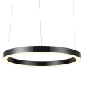 Lampa wisząca CIRCLE 80 LED mosiądz 80 cm