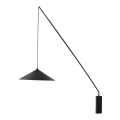 Lampa ścienna SWING czarna 151 cm