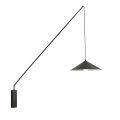 Lampa ścienna SWING czarna 151 cm