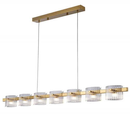 Lampa wisząca BACCIO LED złota 120 cm