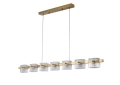 Lampa wisząca BACCIO LED złota 120 cm