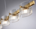 Lampa wisząca BACCIO LED złota 120 cm