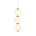 Lampa wisząca PERLA LED czarna 12 cm