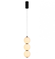 Lampa wisząca PERLA LED czarna 12 cm