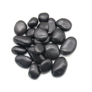 Kamień OTOCZAK 3-5 cm 2 kg polerowany     czarny