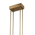 Lampa wisząca ARCHITETTO 130 cm -  LED, złota dekoracyjna listwa