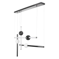 Pendant lamp O-LINE L-4 LED black 110 cm