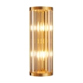 Lampa ścienna EXELLENT kryształowa złota 45 cm