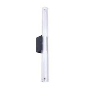 Lampa ścienna VERTI 50 cm -  LED, kinkiet liniowy, transparentny