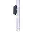 Lampa ścienna VERTI 50 cm -  LED, kinkiet liniowy, transparentny