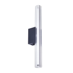 Lampa ścienna VERTI 40 cm - LED, transparentna tuba