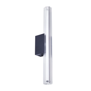 Lampa ścienna VERTI 40 cm - LED, transparentna tuba