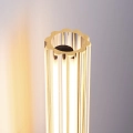 Lampa ścienna VERTI 40 cm - LED, transparentna tuba