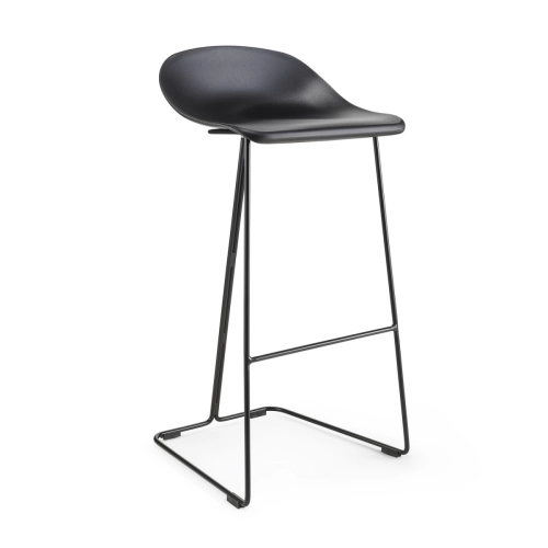 Hoker CARO BAR designerski czarny 75 cm