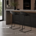 Hoker CARO BAR designerski czarny 75 cm