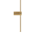 Lampa ścienna SPARO 120 cm złoty połysk