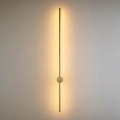 Lampa ścienna SPARO 120 cm złoty połysk