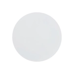 Lampa ścienna NYX 15 – LED okrągła, metalowa, biała