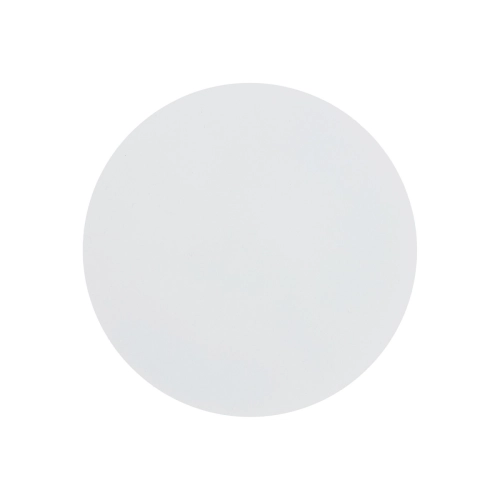 Lampa ścienna NYX 15 – LED okrągła, metalowa, biała