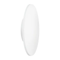 Lampa ścienna NYX 25 cm - LED okrągła, metalowa, biała