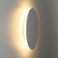 Lampa ścienna NYX 25 cm - LED okrągła, metalowa, biała