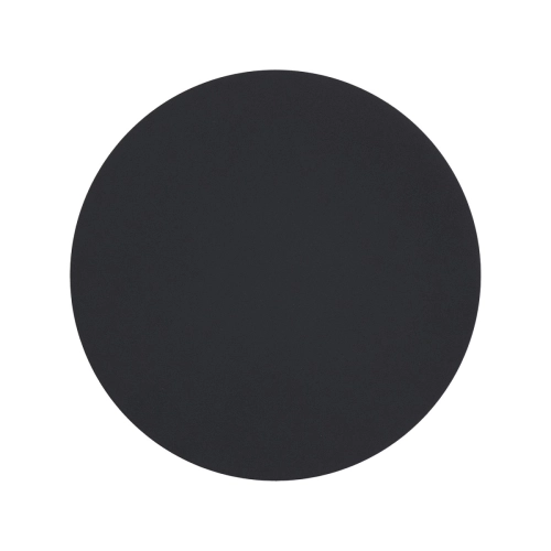 Lampa ścienna NYX 20 cm - LED okrągła, metalowa, czarna