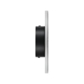 Lampa ścienna NYX 20 cm - LED okrągła, metalowa, czarna