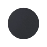 Lampa ścienna NYX 15 cm - LED okrągła, metalowa, czarna
