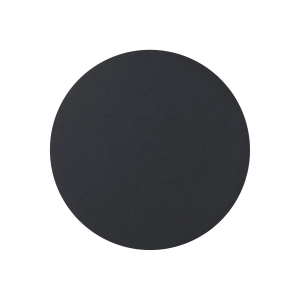 Lampa ścienna NYX 15 cm - LED okrągła, metalowa, czarna