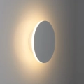 Lampa ścienna NYX 15 cm - LED okrągła, metalowa, czarna