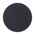 Lampa ścienna NYX 25 cm - LED okrągła, metalowa, czarna