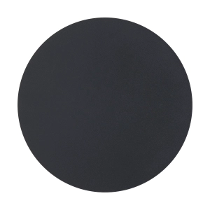 Lampa ścienna NYX 25 cm - LED okrągła, metalowa, czarna