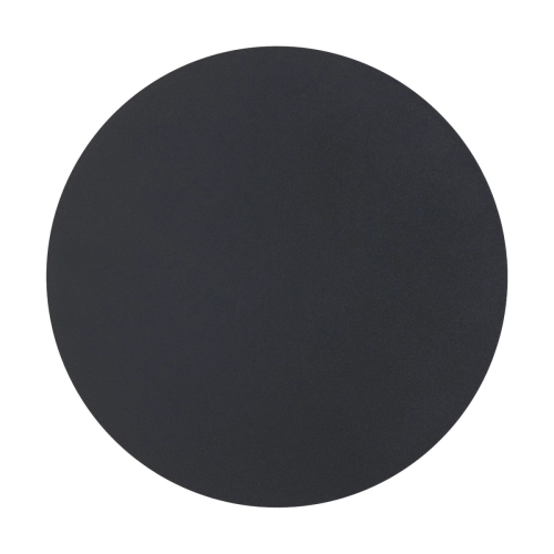 Lampa ścienna NYX 25 cm - LED okrągła, metalowa, czarna