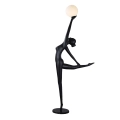 Lampa podłogowa WOMAN BALLERINA czarna 210 cm