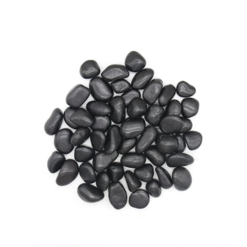 Kamień OTOCZAK 2-3 cm 20 kg polerowany    czarny