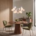 Lampa wisząca CHIC-5, biało złota 65 cm