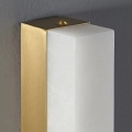 Lampa ścienna BLOCK 40 cm marmur
