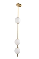 Lampa ścienna BERRY 103 cm zlota