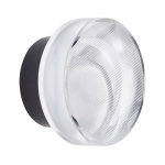 Lampa ścienna CARMELLO 13,5 cm, czarna