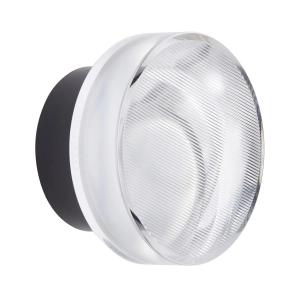 Lampa ścienna CARMELLO 13,5 cm, czarna