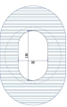 Lampa ścienna HEKS LED 30 cm