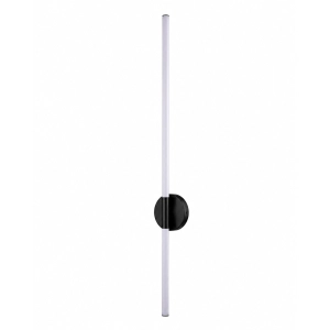 Lampa ścienna LED FELIX biało czarna 100 cm - nowoczesny kinkiet