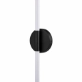 Lampa ścienna LED FELIX biało czarna 100 cm - nowoczesny kinkiet