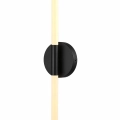 Lampa ścienna LED FELIX biało czarna 100 cm - nowoczesny kinkiet