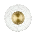Lampa ścienna SUNBLAST - kinkiet LED 20 cm, złoty