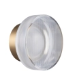 Lampa ścienna CARMELLO 13,5 cm złota