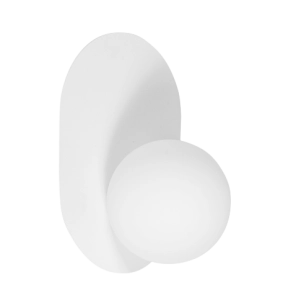 HANEA biała Lampa Ścienna / Kinkiet