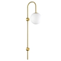 Lampa ścienna DANTE złota 78 cm