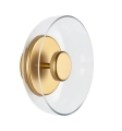 Lampa ścienna DISCO LED złota 23 cm